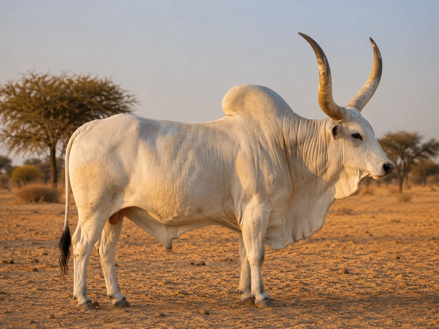 Gobra Zebu cattle — beef breed