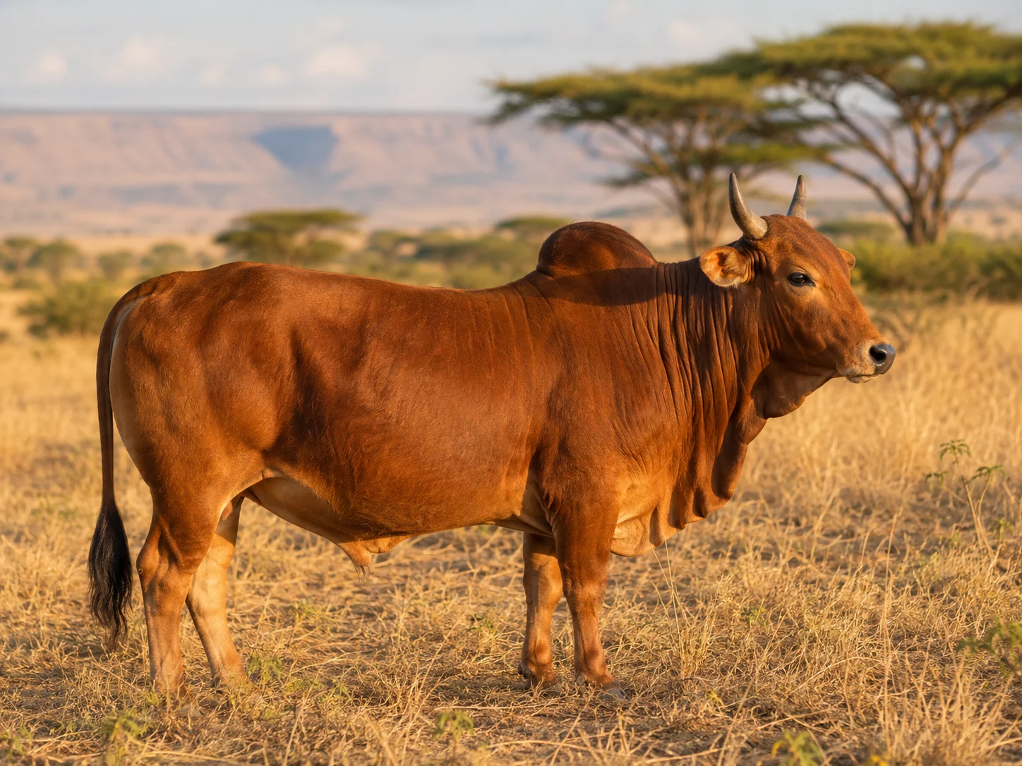 Tanzania Shorthorn Zebu cattle — dual breed